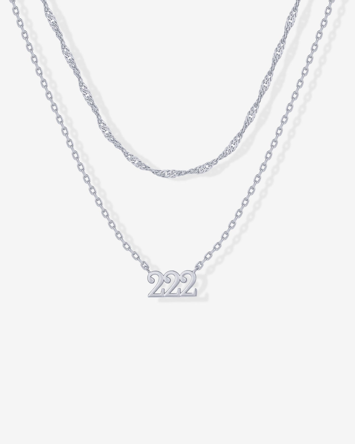 Angel Number Pendant Necklace