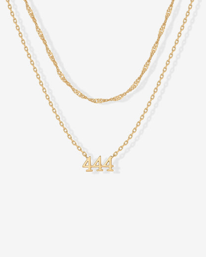 Angel Number Pendant Necklace