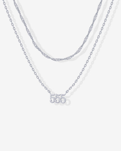 Angel Number Pendant Necklace