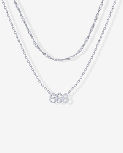 Angel Number Pendant Necklace