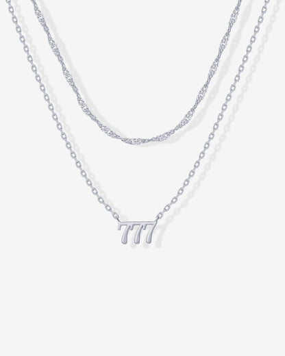 Angel Number Pendant Necklace