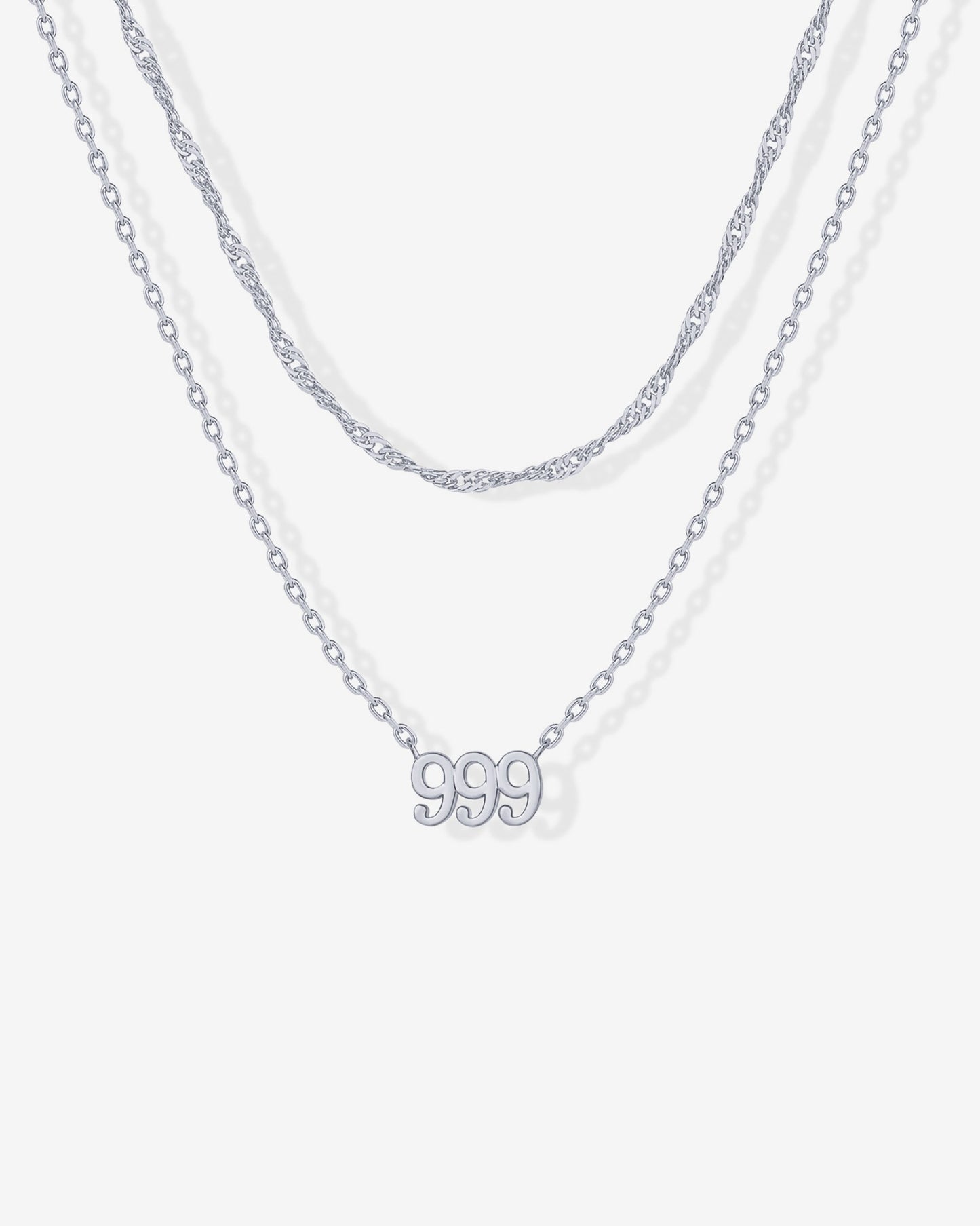 Angel Number Pendant Necklace