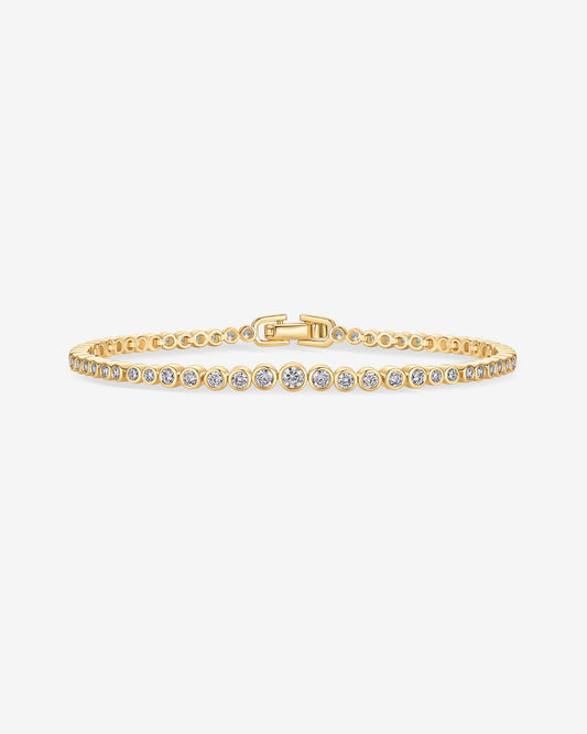 Round-Shaped Tennis Bracelet