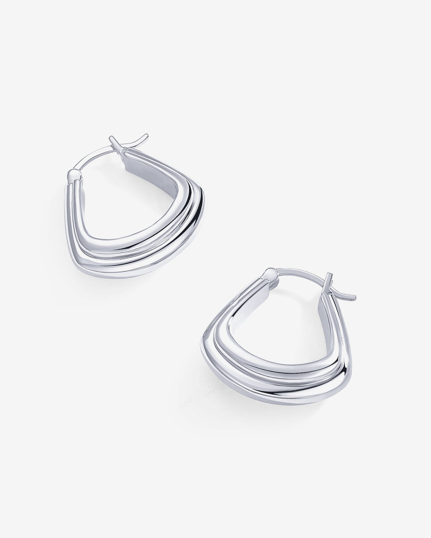 Chunky Triangle Hoops