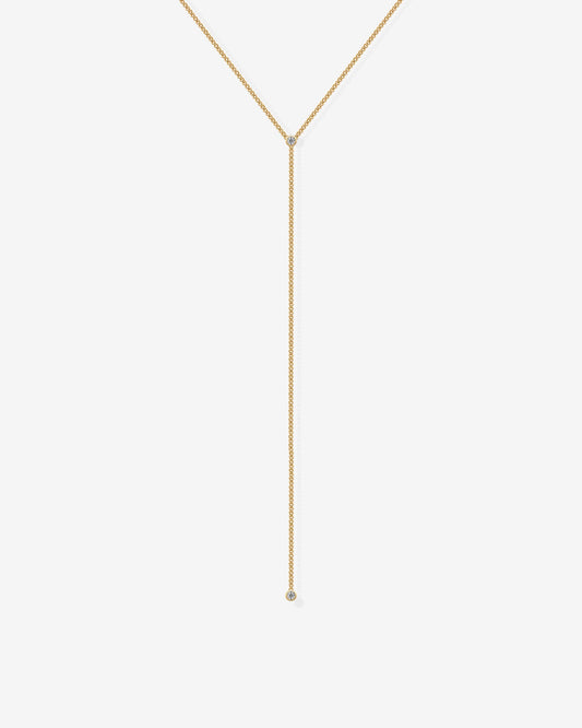 Keep It Simple Lariat Necklace