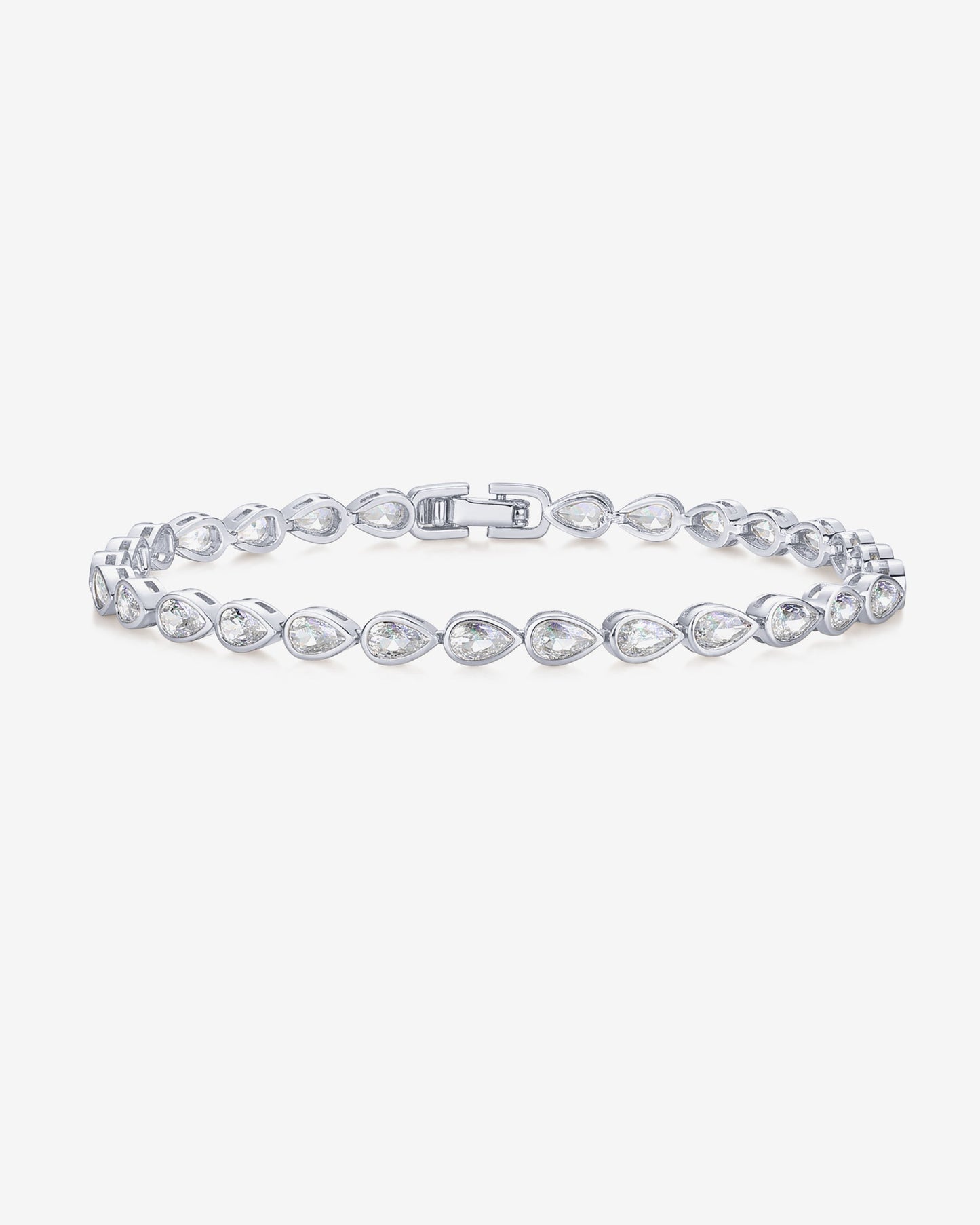 Teardrop Stone Tennis Bracelet