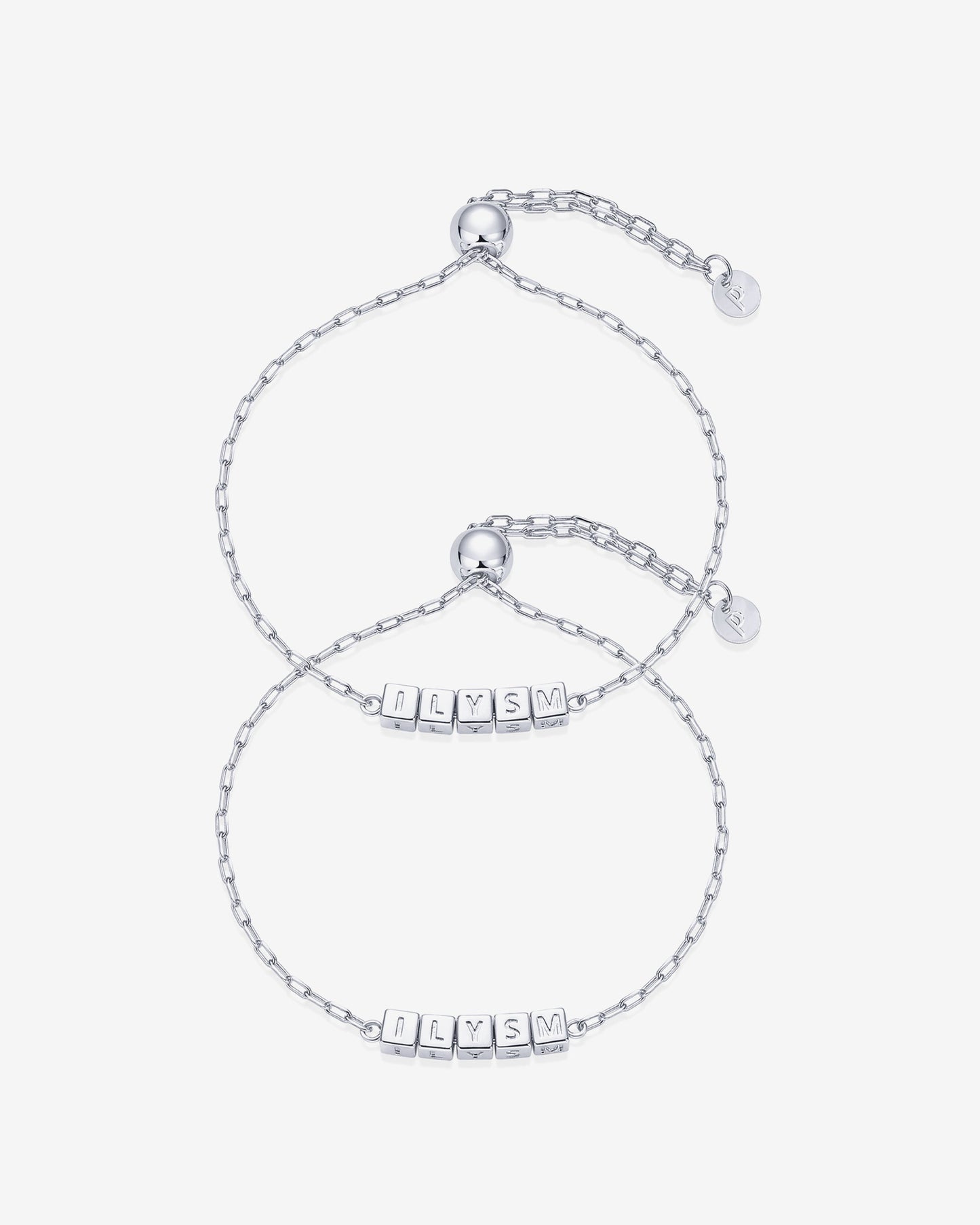 BFF-ILYSM Cube Bracelet