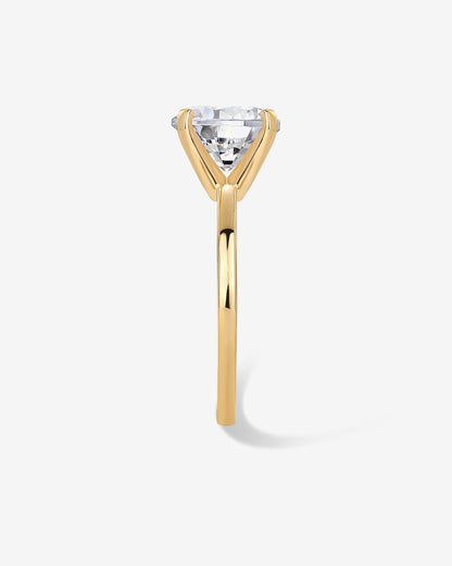Round Solitaire Engagement Ring