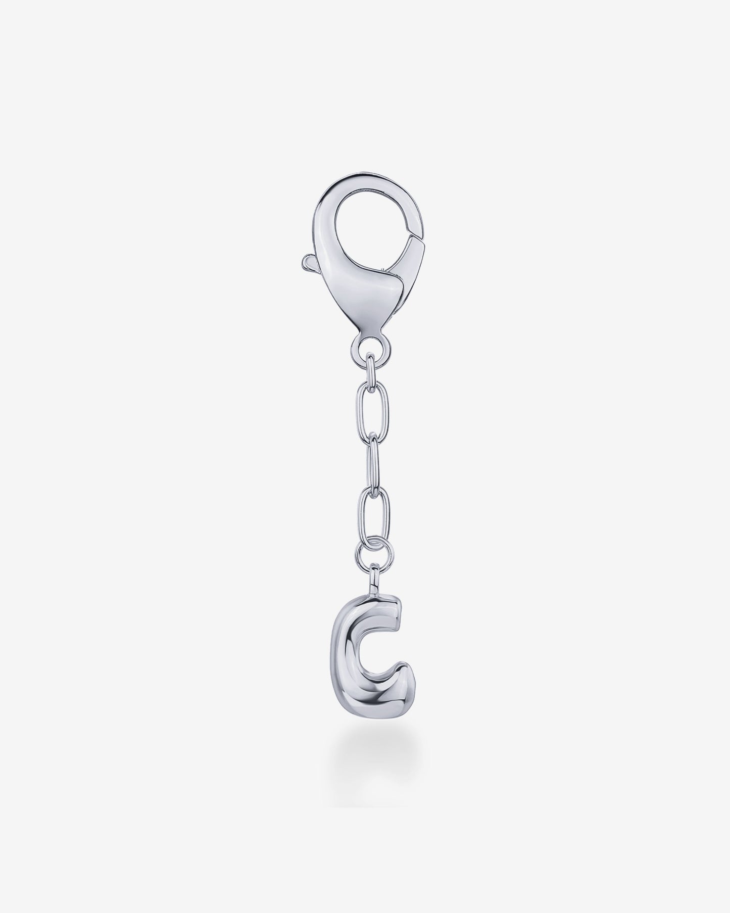Bubble Letter Bag Charm