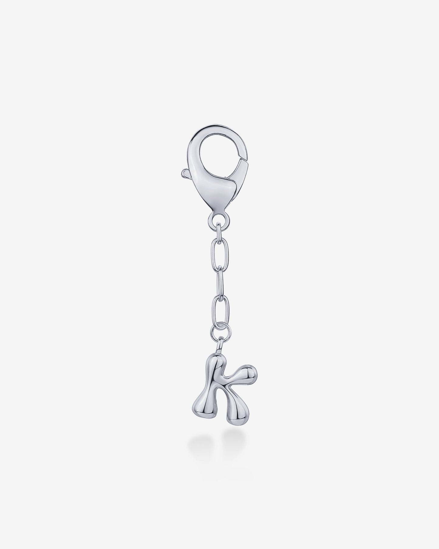 Bubble Letter Bag Charm