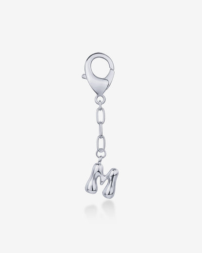 Bubble Letter Bag Charm