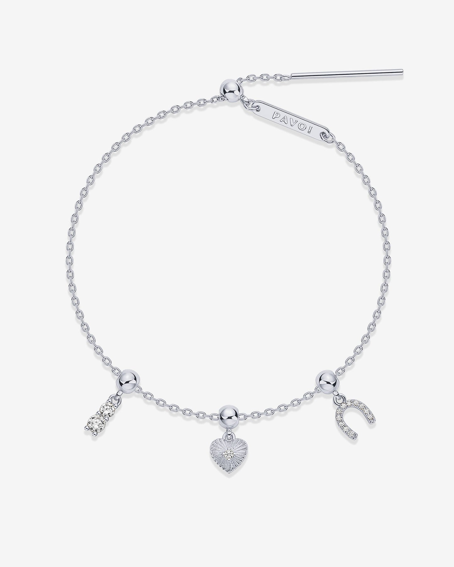Charm Stack Era â€“ Heart & Horseshoe Vibes Bracelet Set