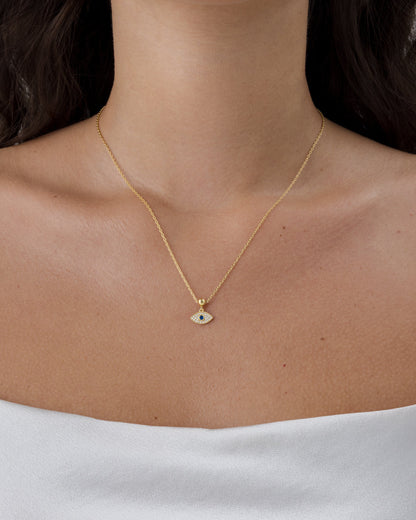 Evil Eye Charm Necklace