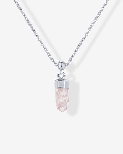 Dainty Crystal Charm Pendant Necklace