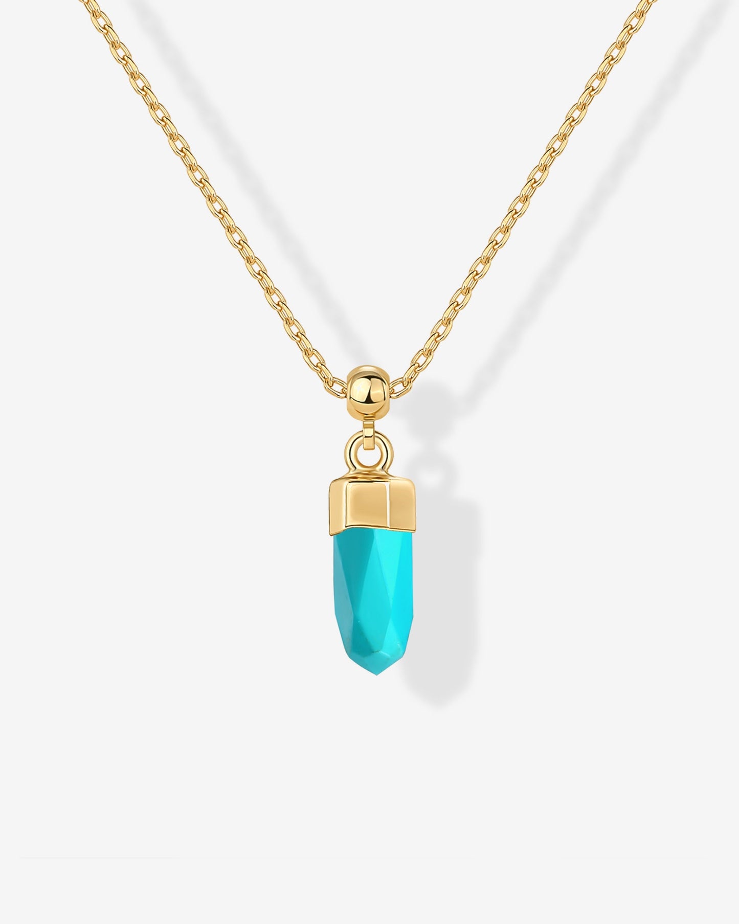 Dainty Crystal Charm Pendant Necklace