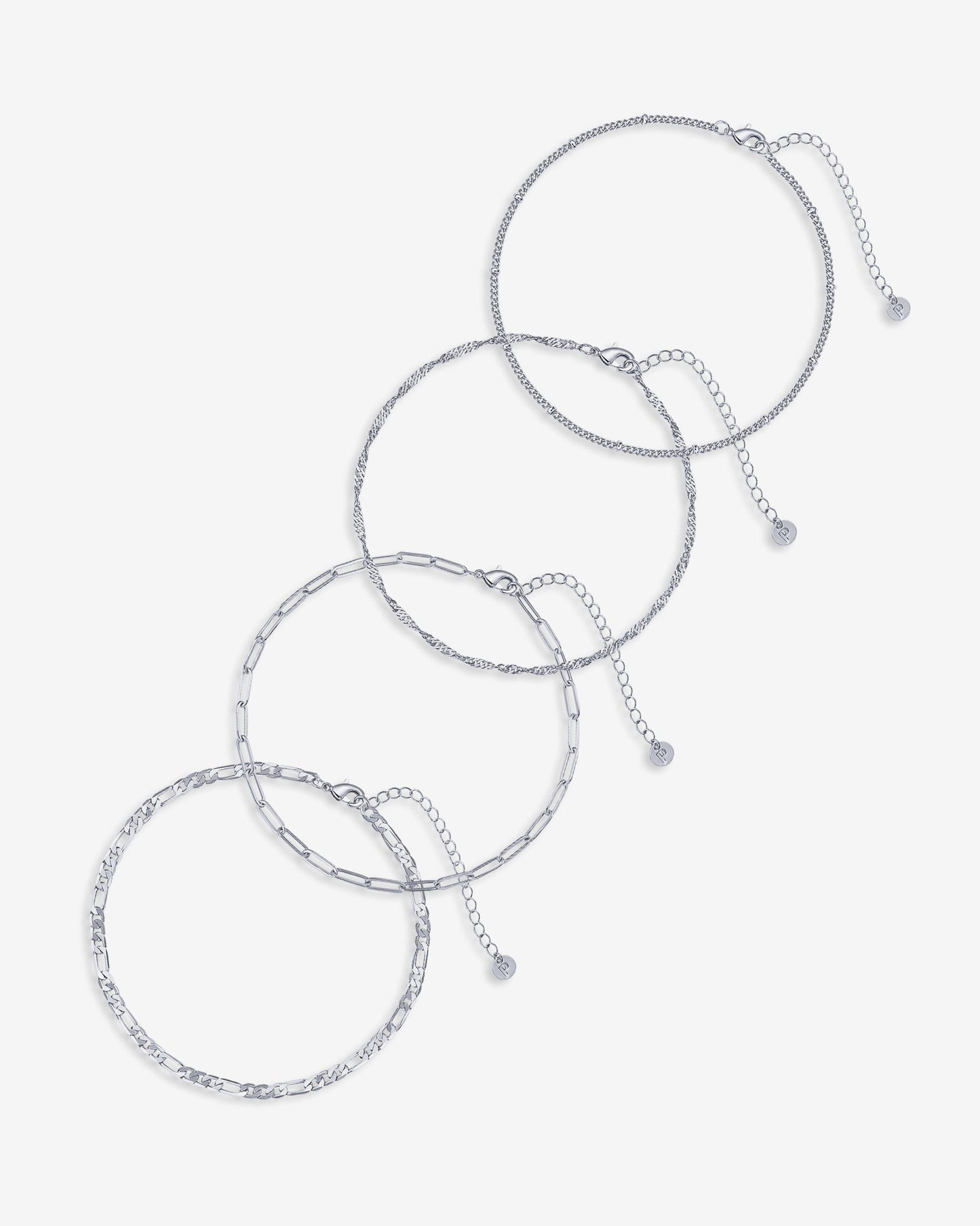 Four Chains Anklet Pack