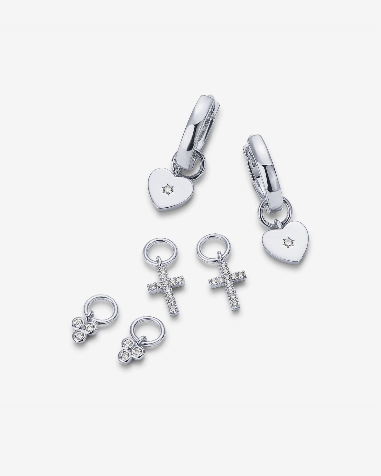 Mix and Match Huggie and Charms Set