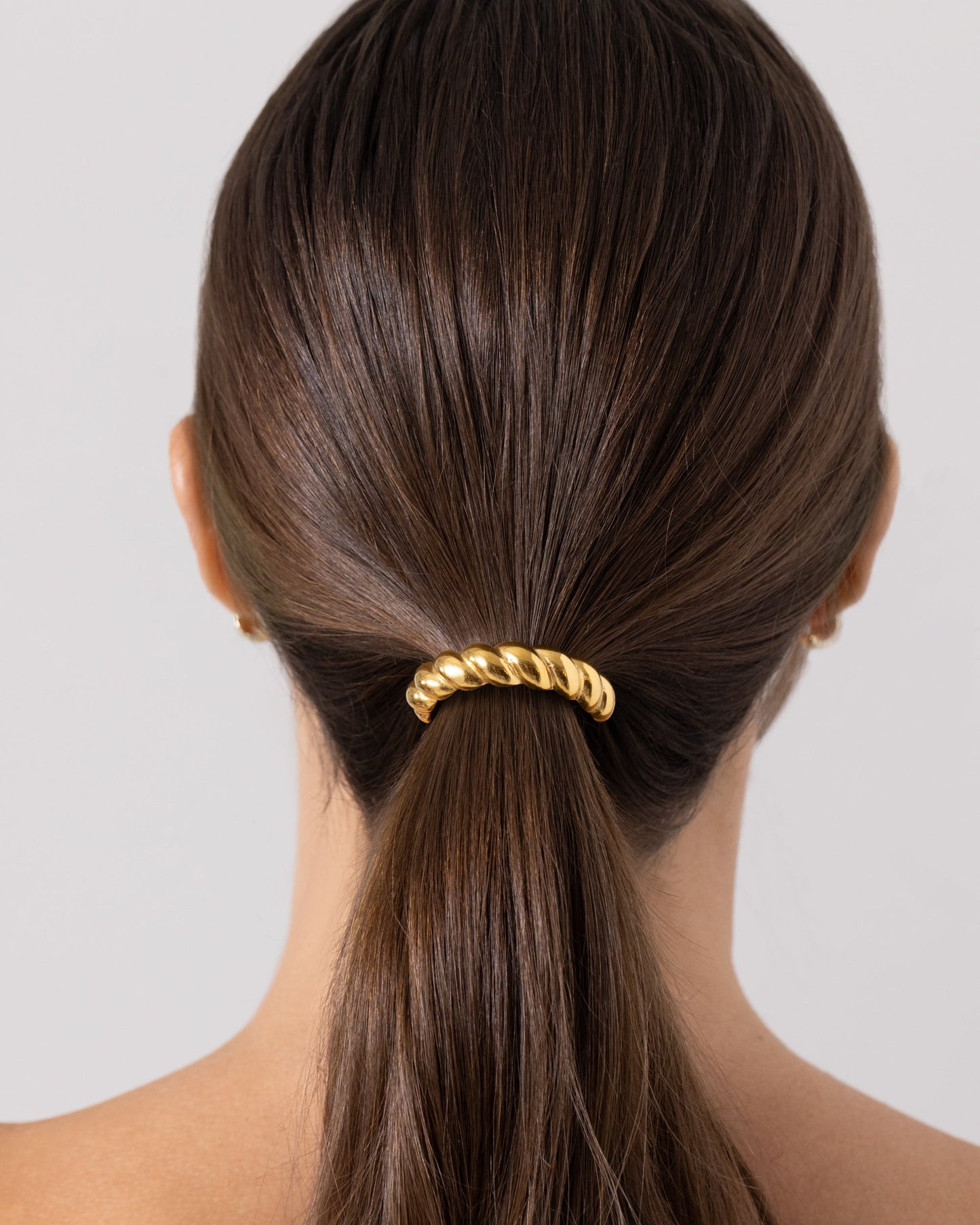 Mini Croissant Hair Tie