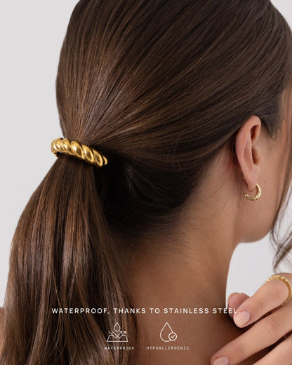 Mini Croissant Hair Tie