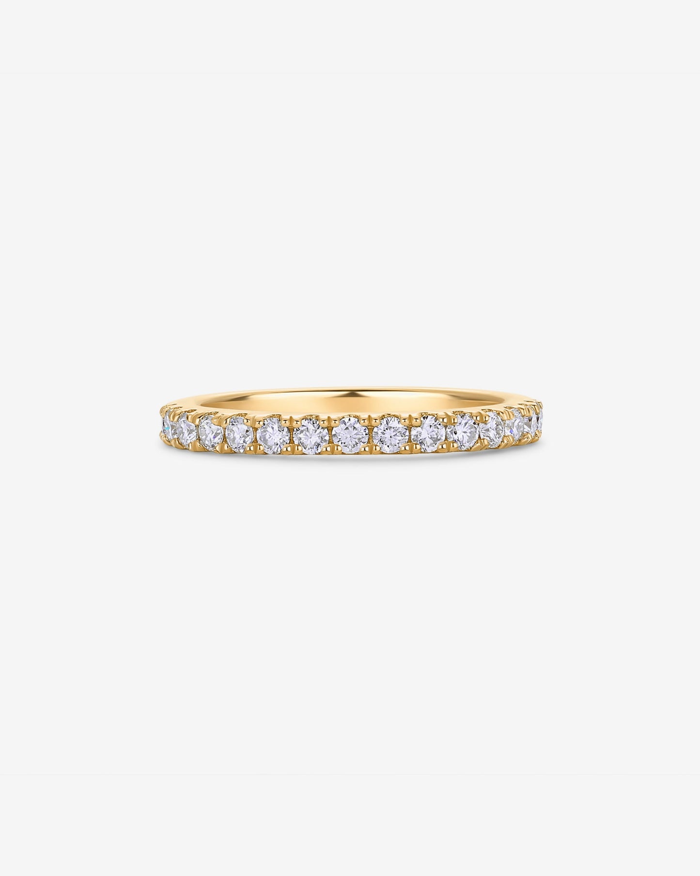 Moissanite Eternity Ring