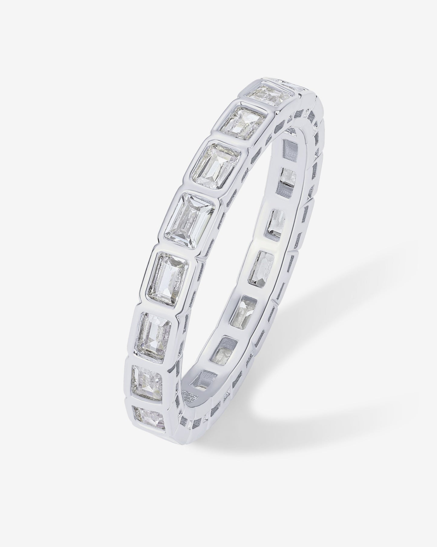 Emerald-Cut Eternity Ring