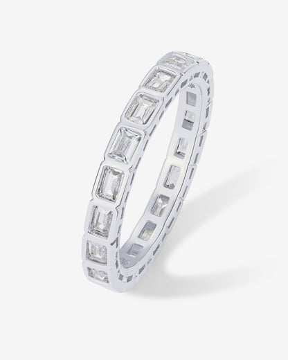 Emerald-Cut Eternity Ring