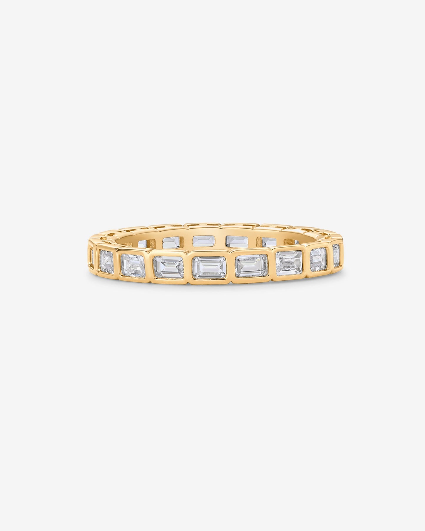 Emerald-Cut Eternity Ring