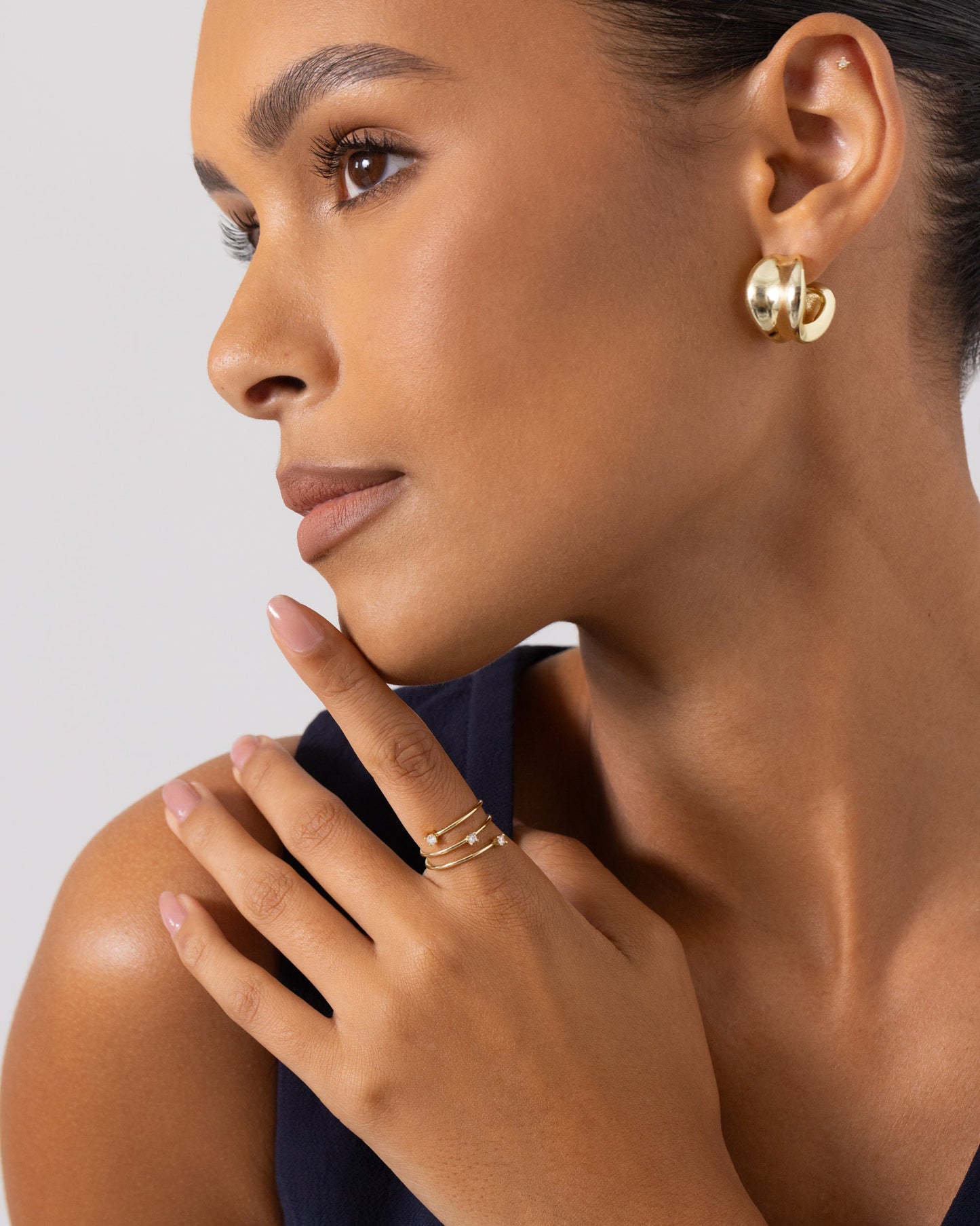 Dainty Spiral Wrap Ring