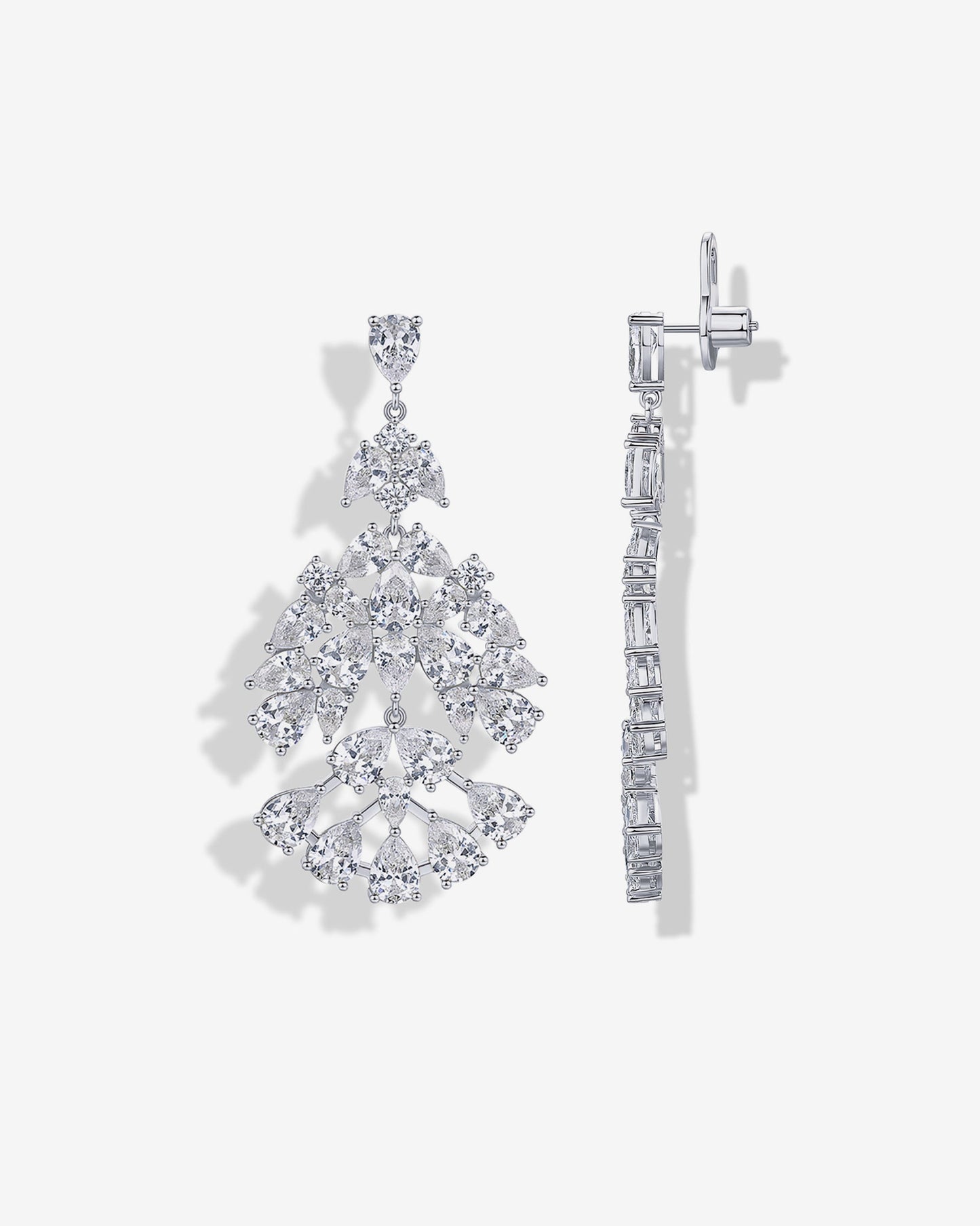 Versailles Cluster Chandelier Earrings