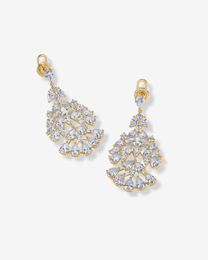 Versailles Cluster Chandelier Earrings