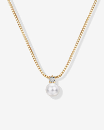 Bridal Pearl Pendant Necklace