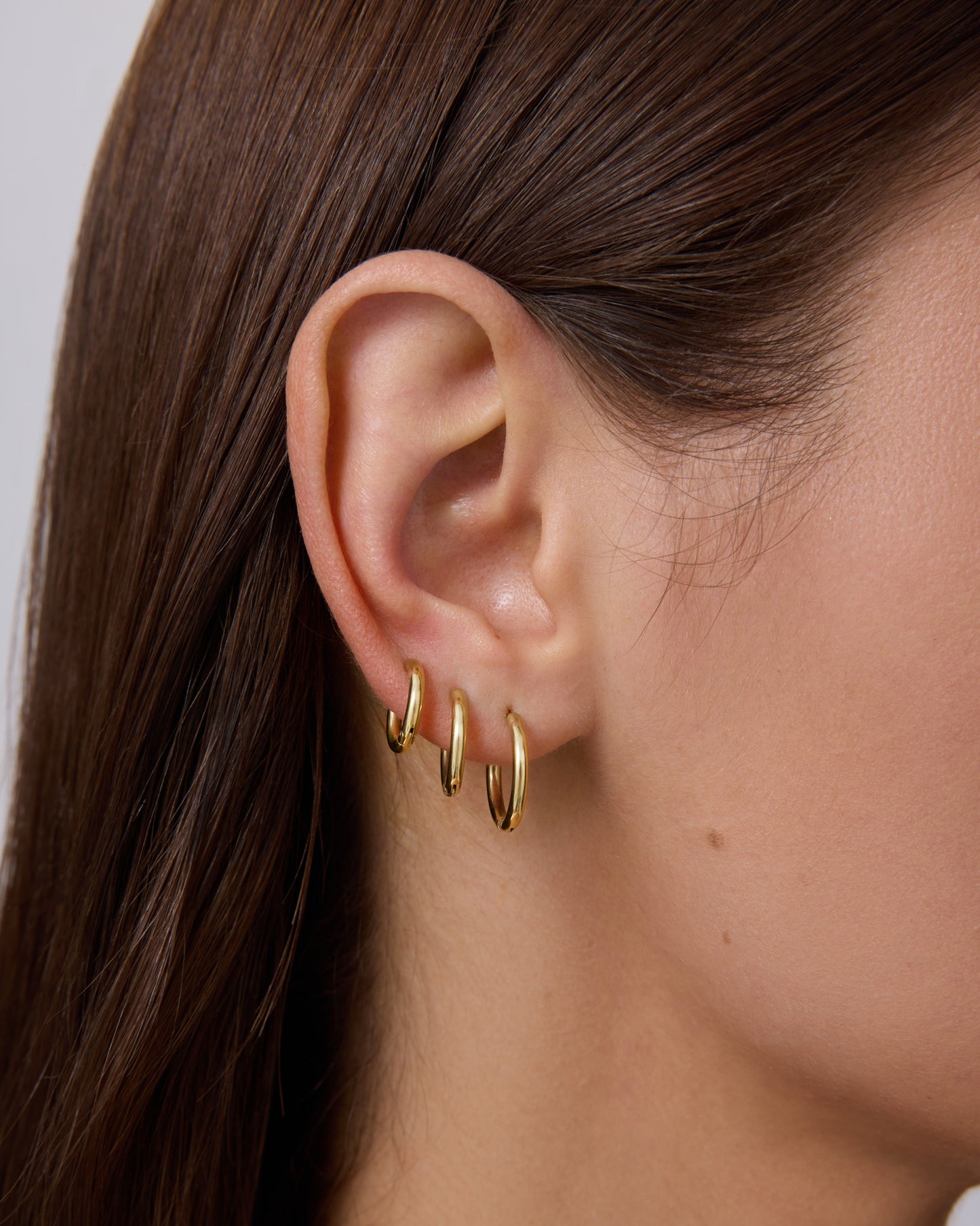 Small Hoop Earrings Set