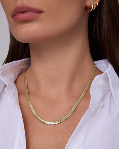 Herringbone Chain Necklace