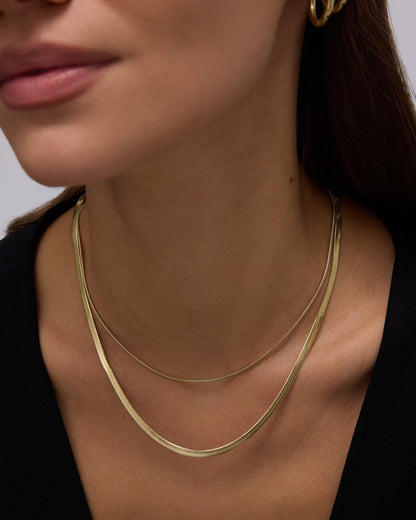 Herringbone Chain Necklace