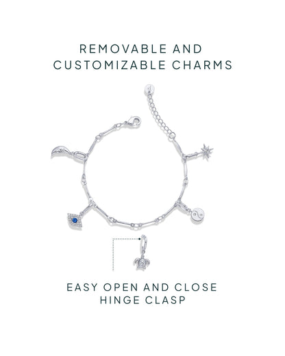 Cosmic Drip Charm Bracelet Set