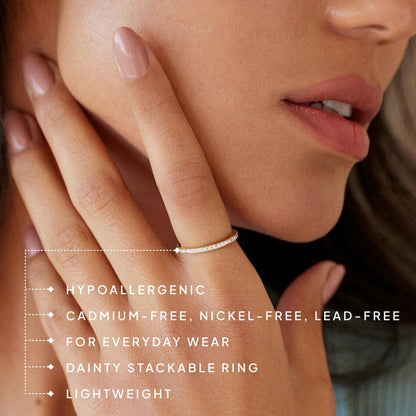 Luna Stack Ring
