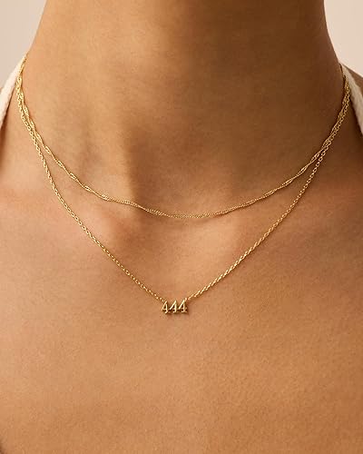 Angel Number Pendant Necklace