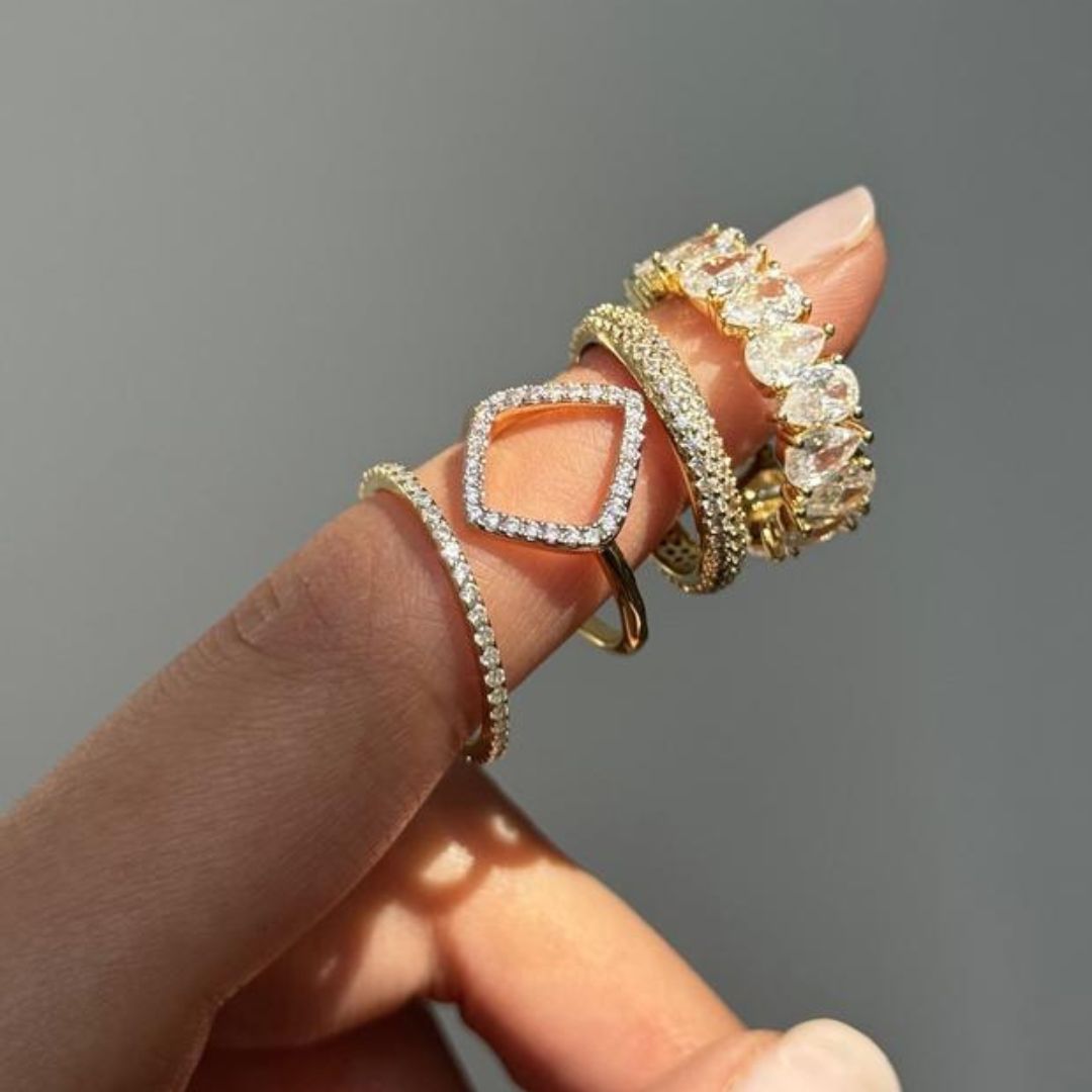 Luna Stack Rings