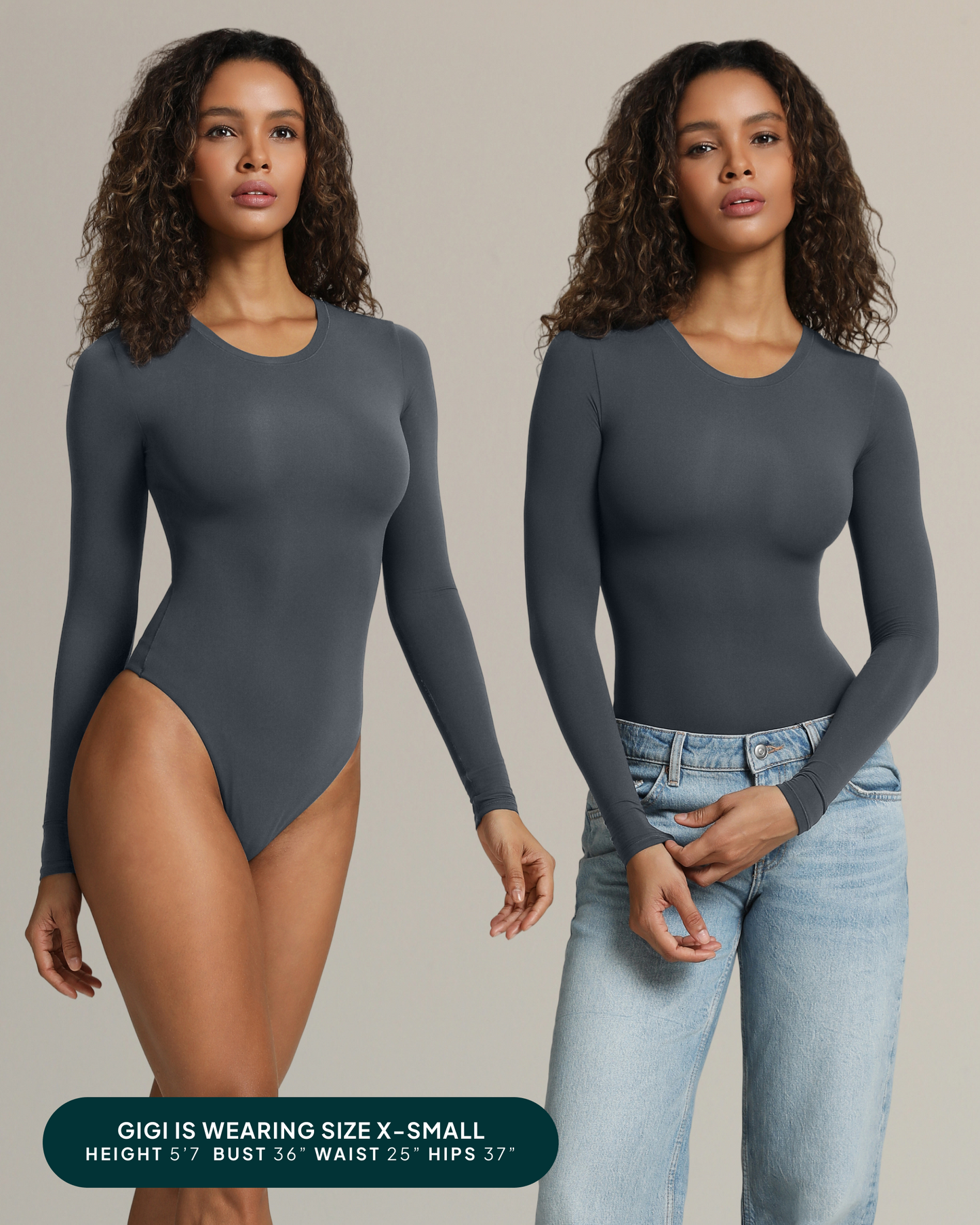 Everyday Essentials Long Sleeves Bodysuit