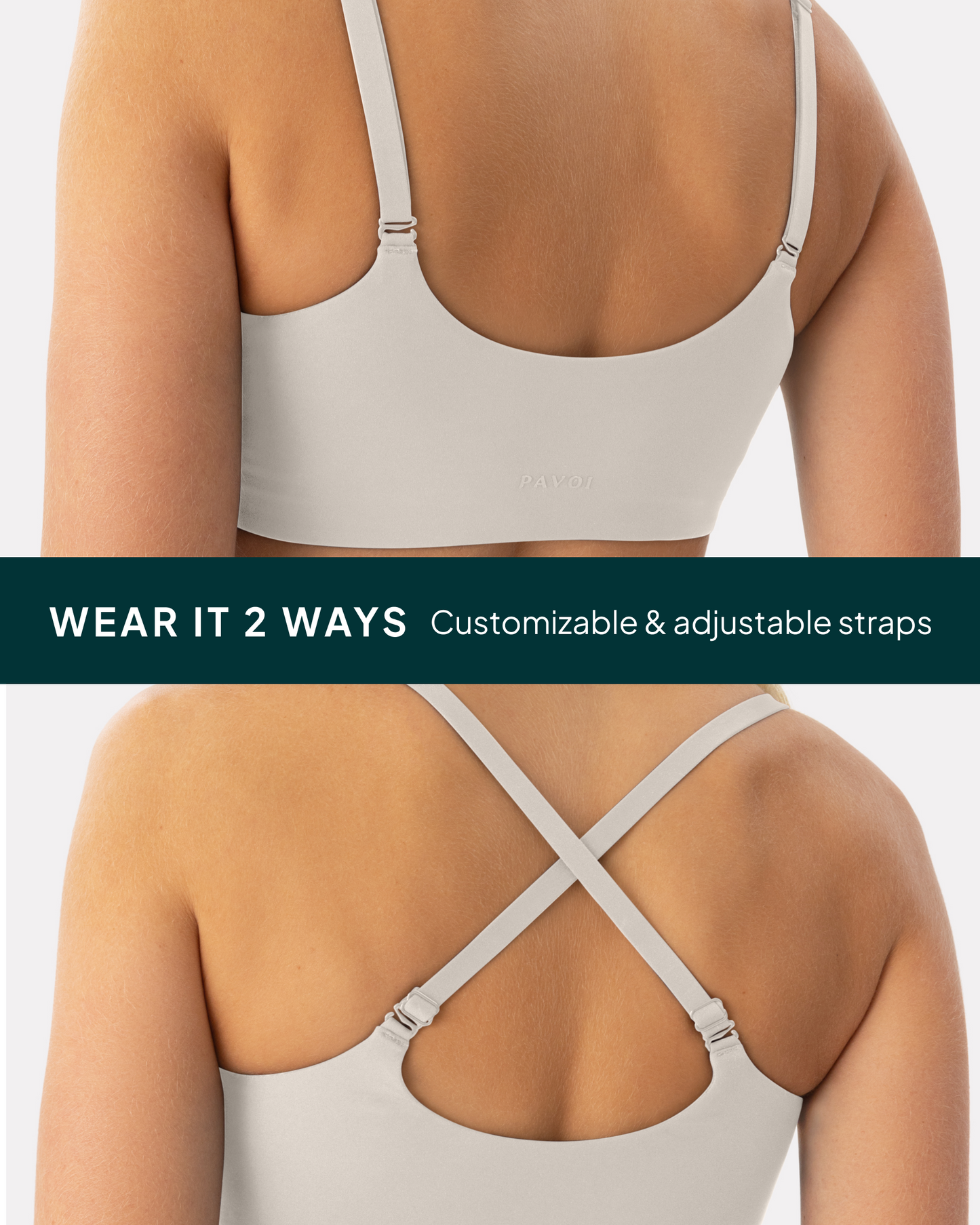 Athleisure Crossover Low-Support Sports Bra