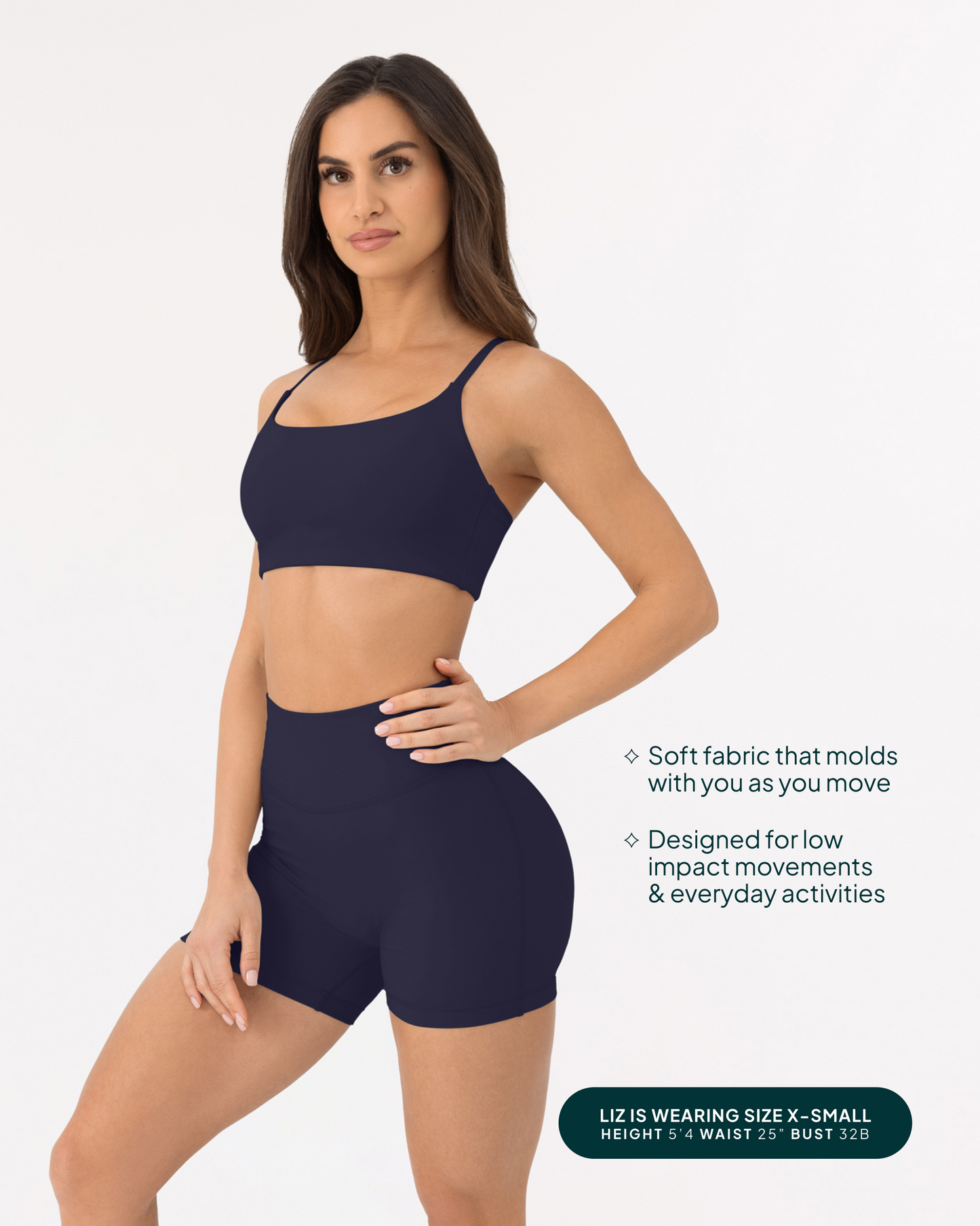 Athleisure Contrast Scoop Medium-Support Sports Bra