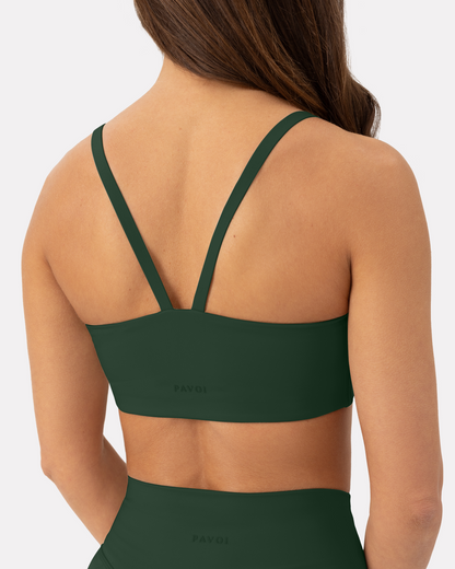 Athleisure Contrast Scoop Medium-Support Sports Bra