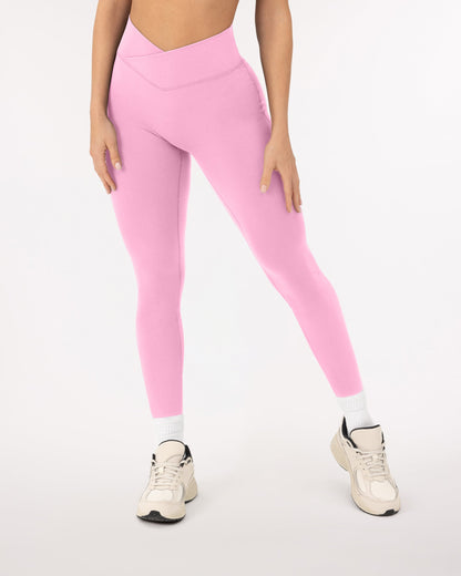 Athleisure Scrunch Crossover Leggings