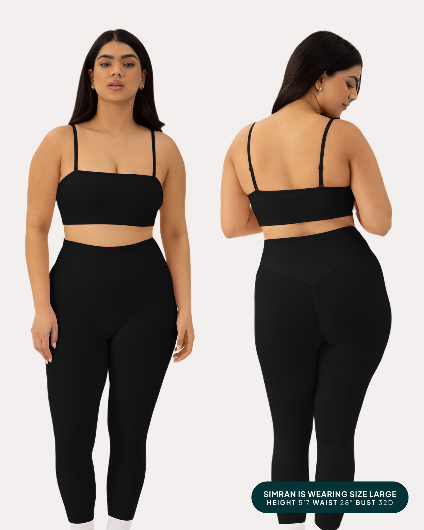 Athleisure Bandeau Low-Support Sports Bra