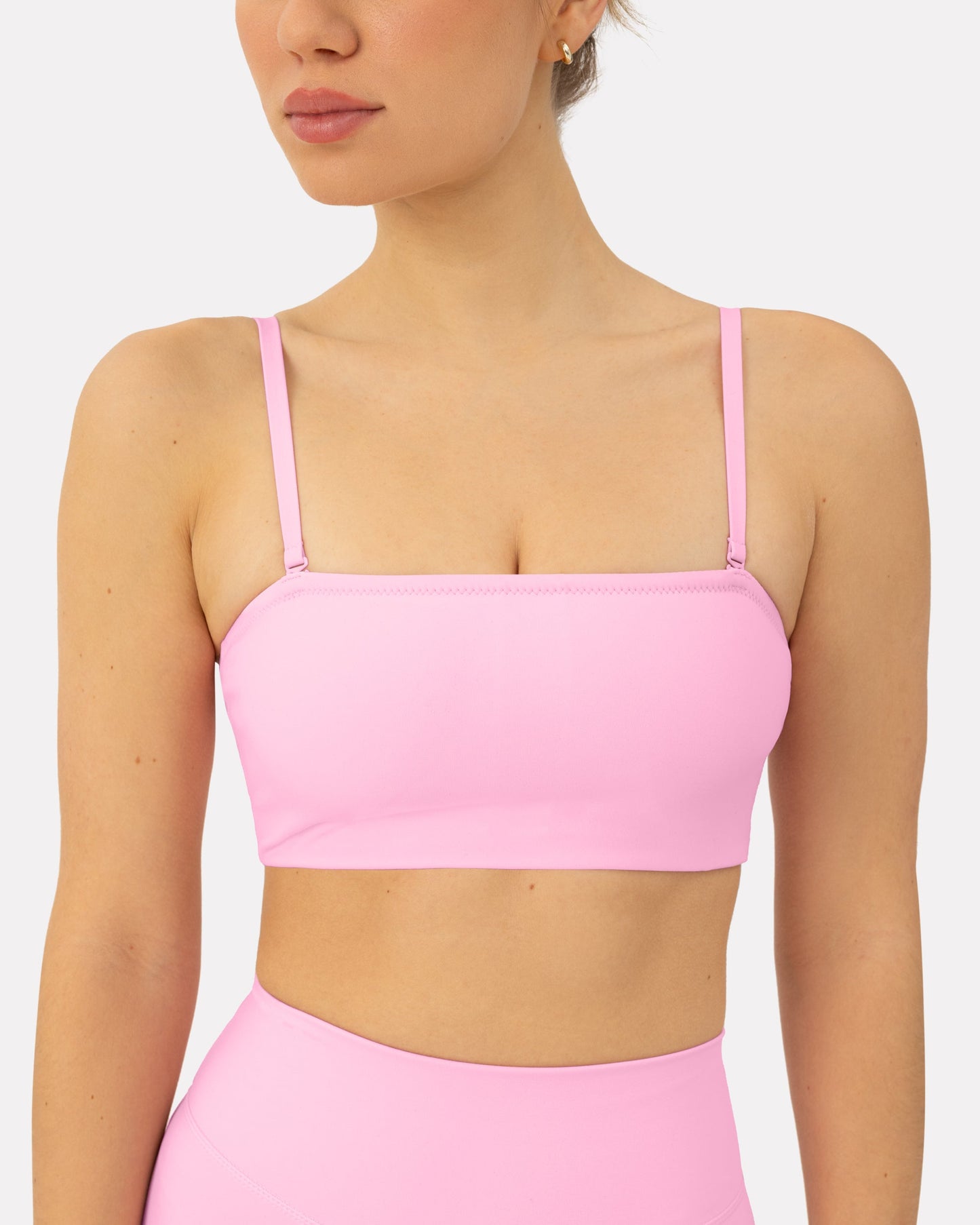 Athleisure Bandeau Low-Support Sports Bra