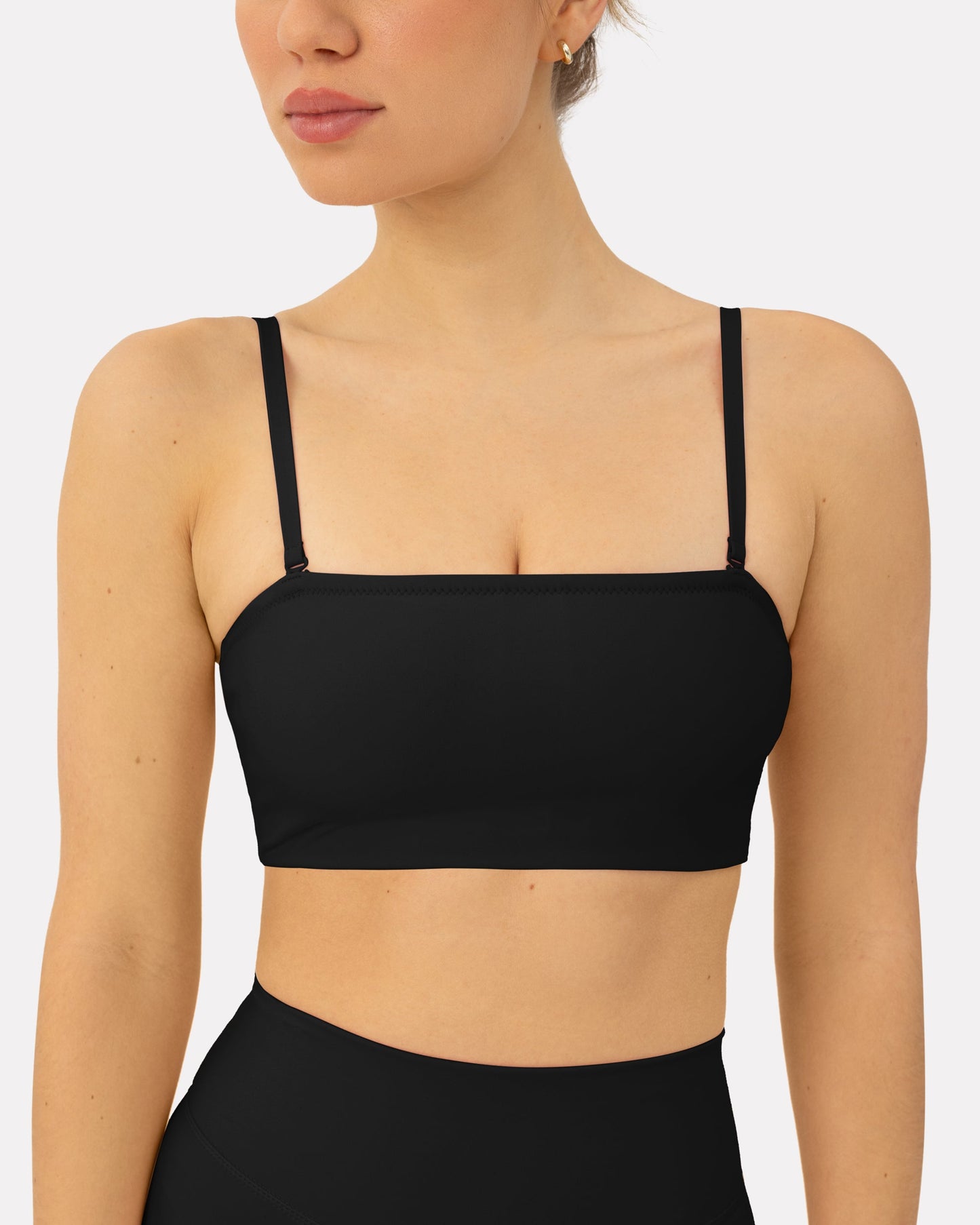 Athleisure Bandeau Low-Support Sports Bra