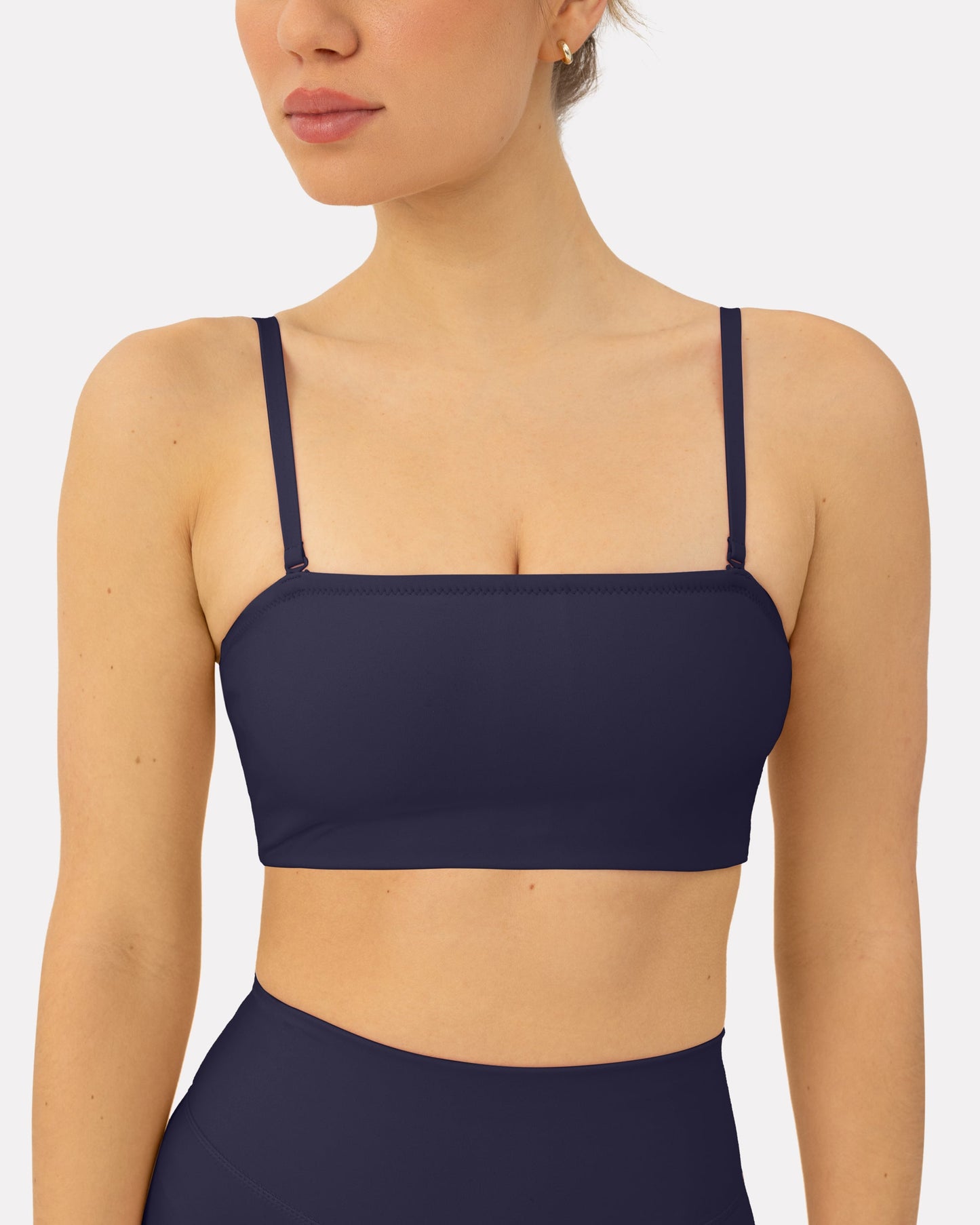 Athleisure Bandeau Low-Support Sports Bra