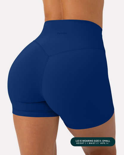 FlexFlow Butt Lifting High-Waisted 4" Biker Shorts