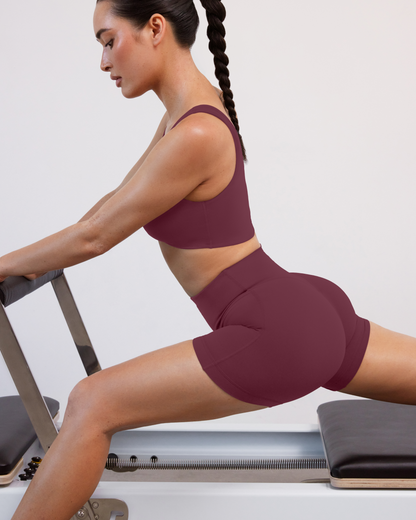 FlexFlow Butt Lifting High-Waisted 4" Seasonal Biker Shorts