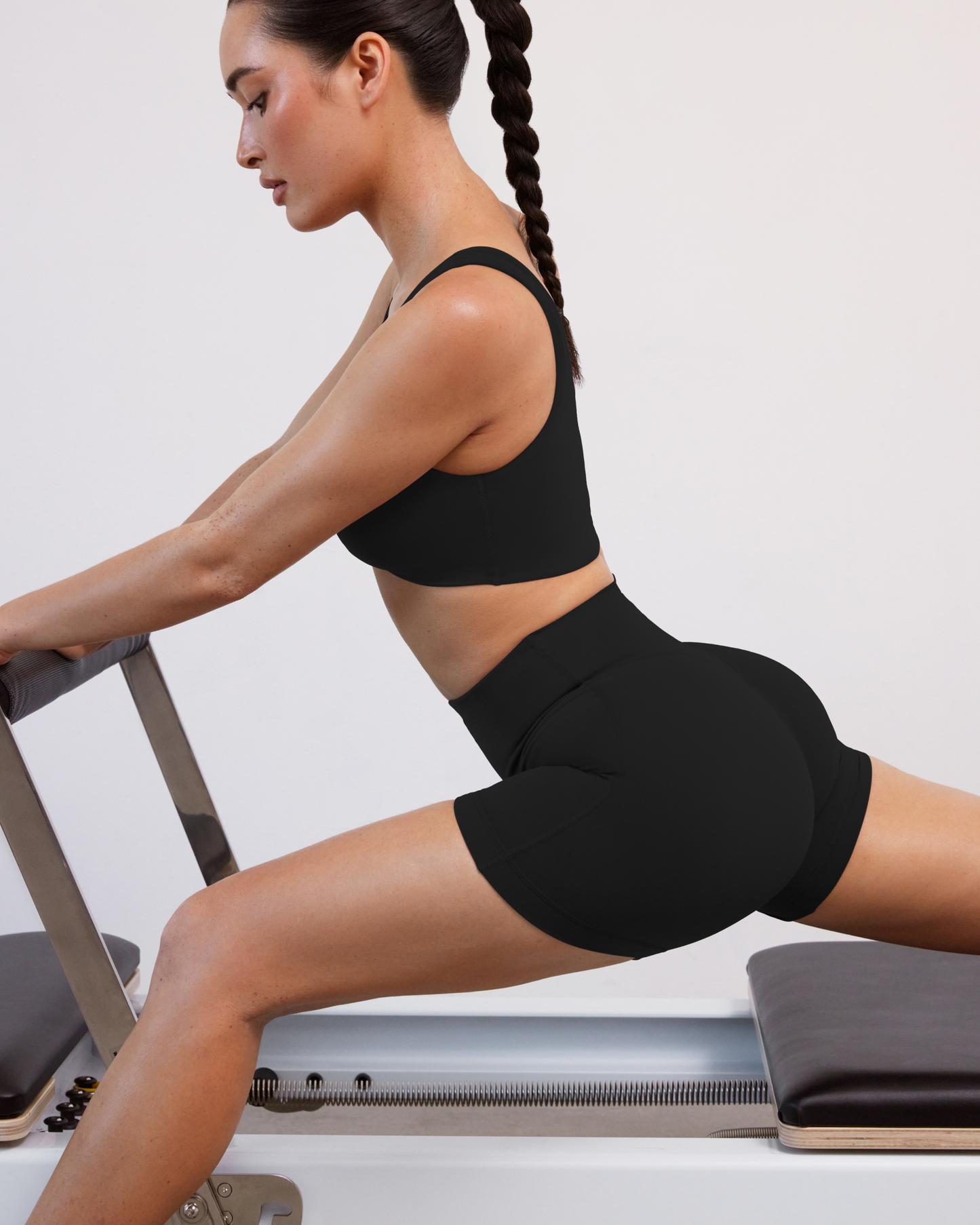FlexFlow Butt Lifting High-Waisted 4" Biker Shorts